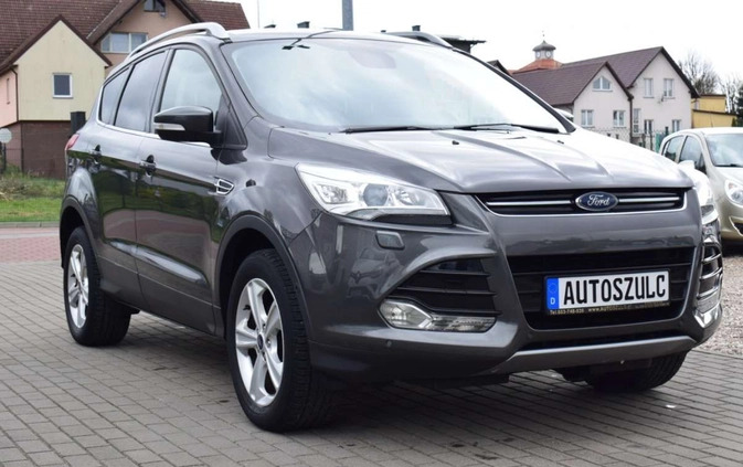 Ford Kuga cena 59800 przebieg: 129824, rok produkcji 2016 z Drawsko Pomorskie małe 667